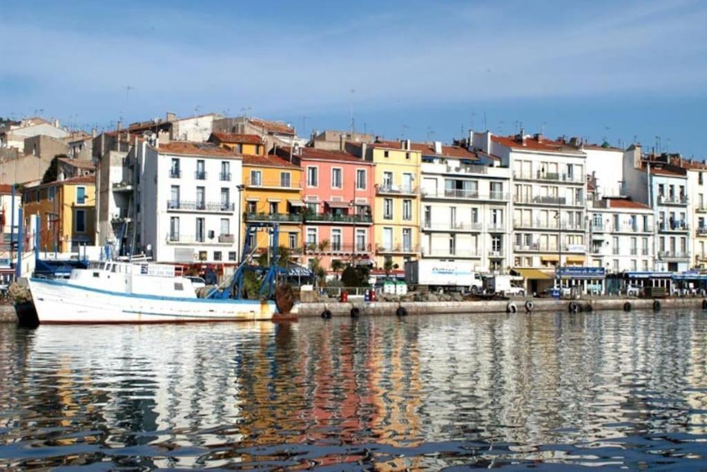 Appt 4 Pers Avec Jardin Ombrage En Centre Ville De Sète Eksteriør bilde